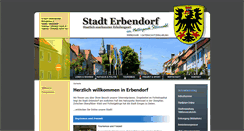 Desktop Screenshot of erbendorf.de